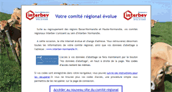 Desktop Screenshot of interviande-haute-normandie.normabev.fr