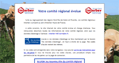 Desktop Screenshot of interbovi-picardie.normabev.fr